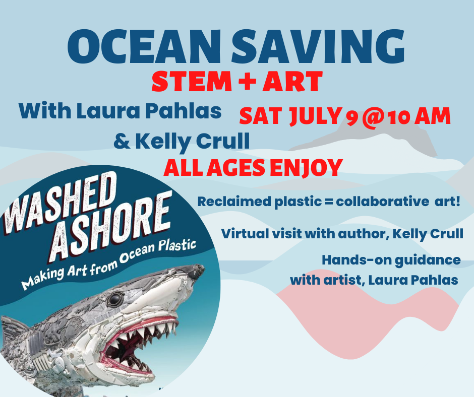 Seeking Plastic for WASHED ASHORE ART + STEM