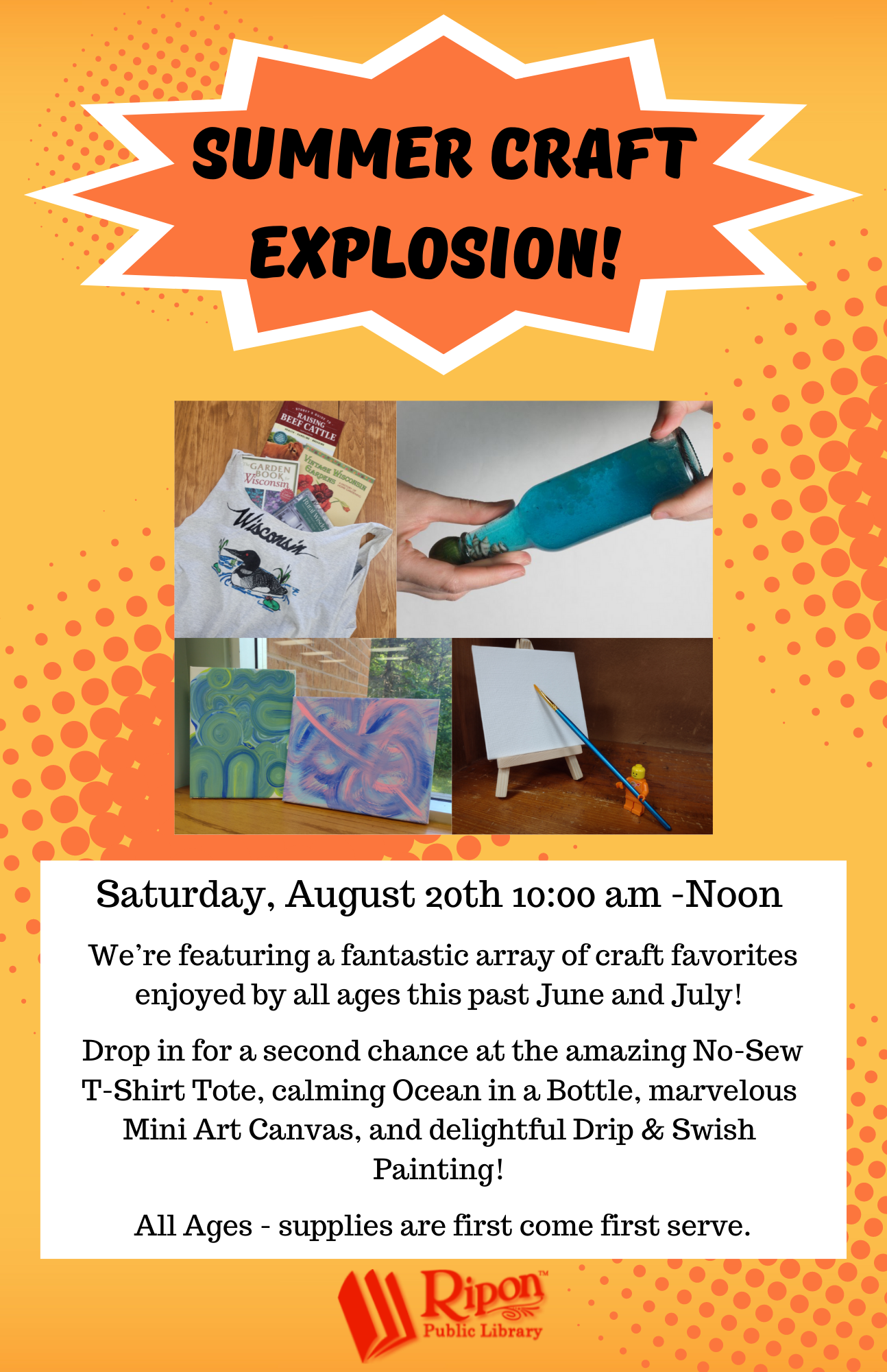 Super Saturday Summer Craft Explosion!