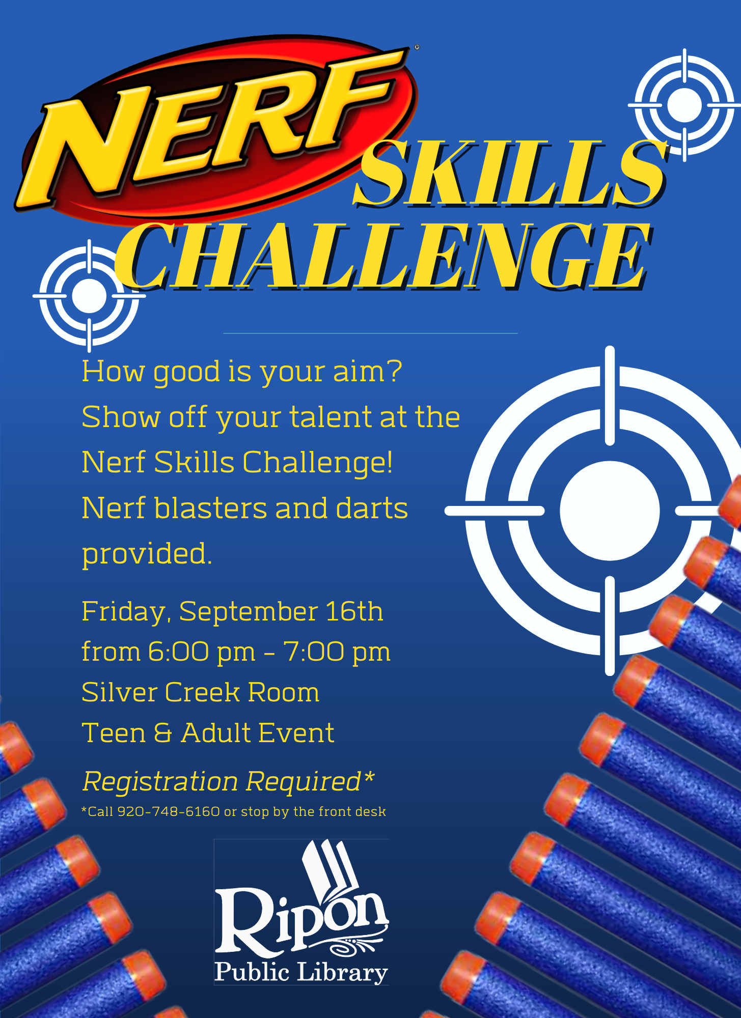 Nerf Skills Challenge