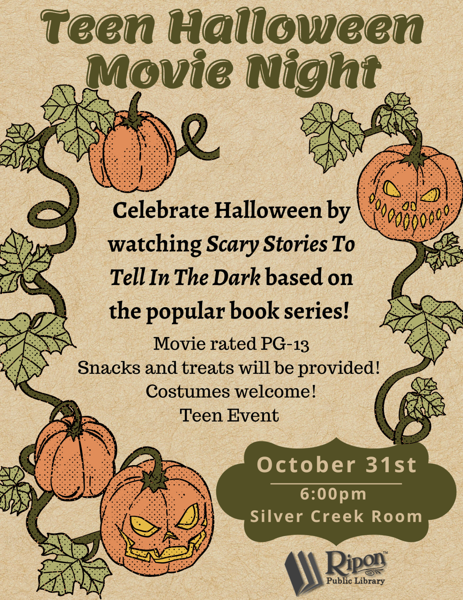 Halloween Movie Night