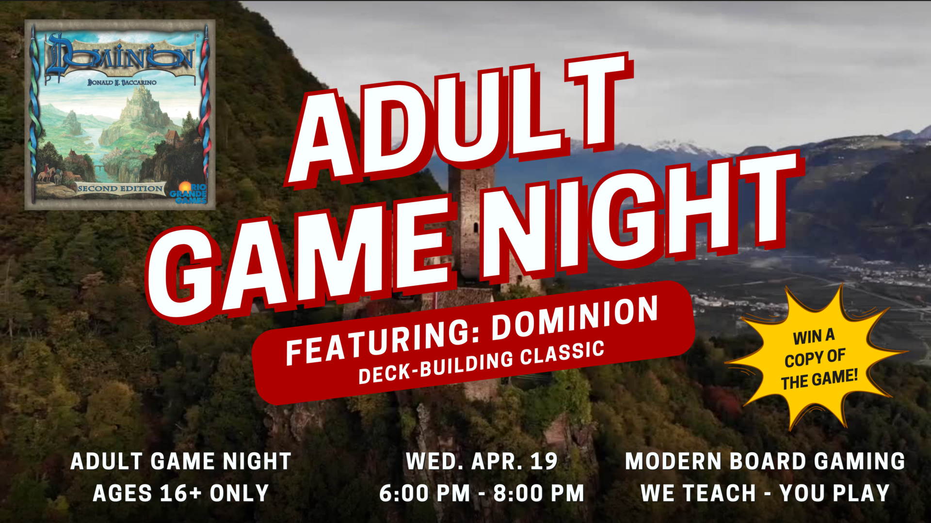 Adult Game Night 