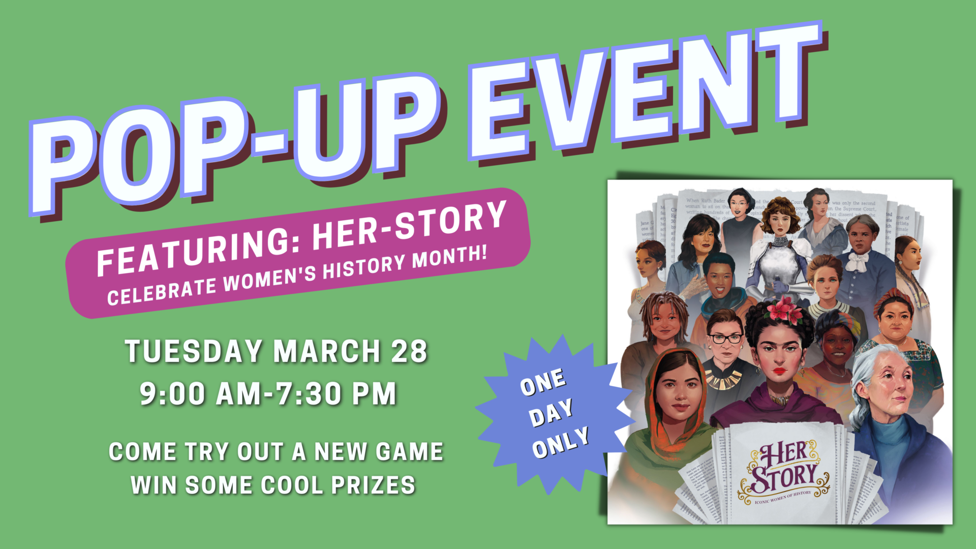 HerStory Pop-Up Event