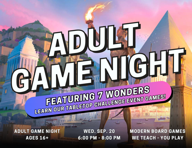 Adult Game Night 