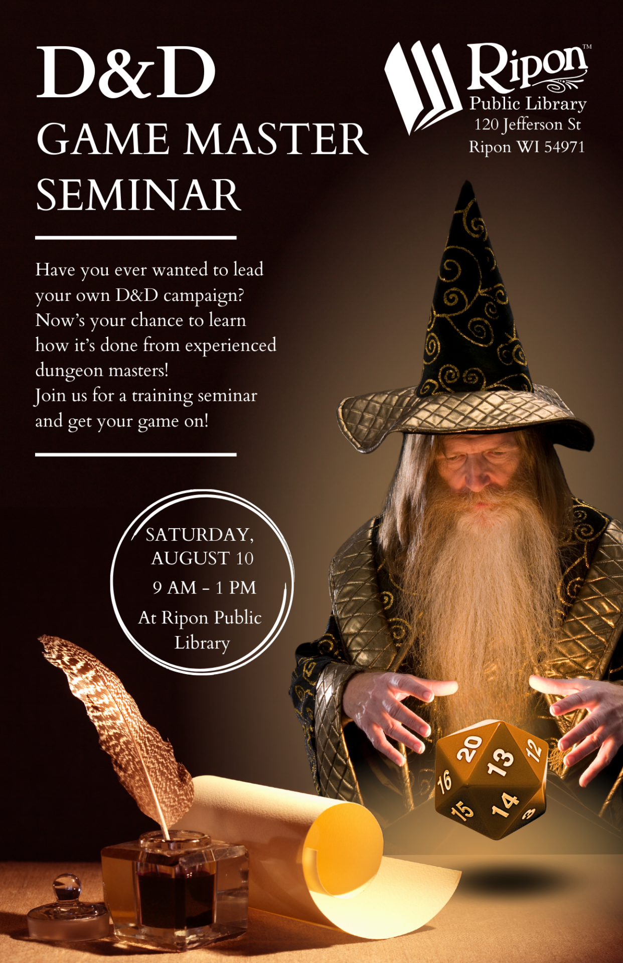 D&D GAME MASTER SEMINAR 