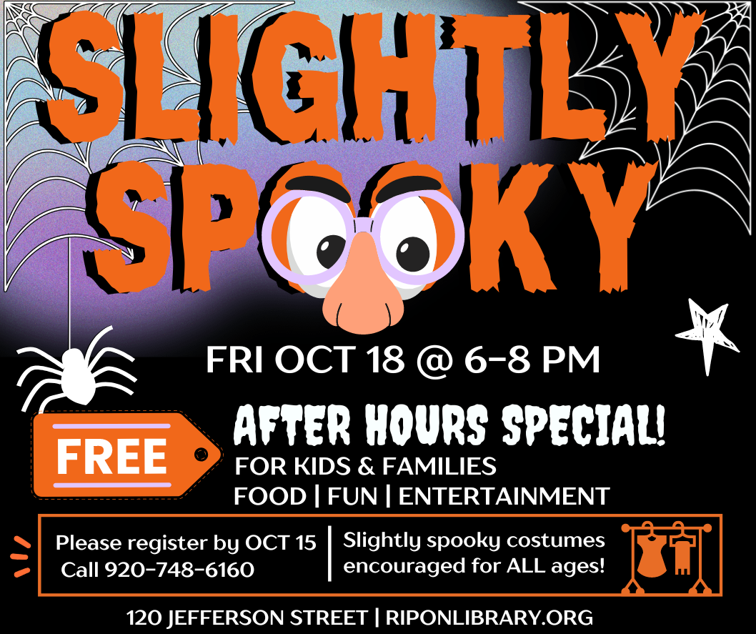 SLIGHTLY SPOOKY SPECIAL for kids & caregivers 