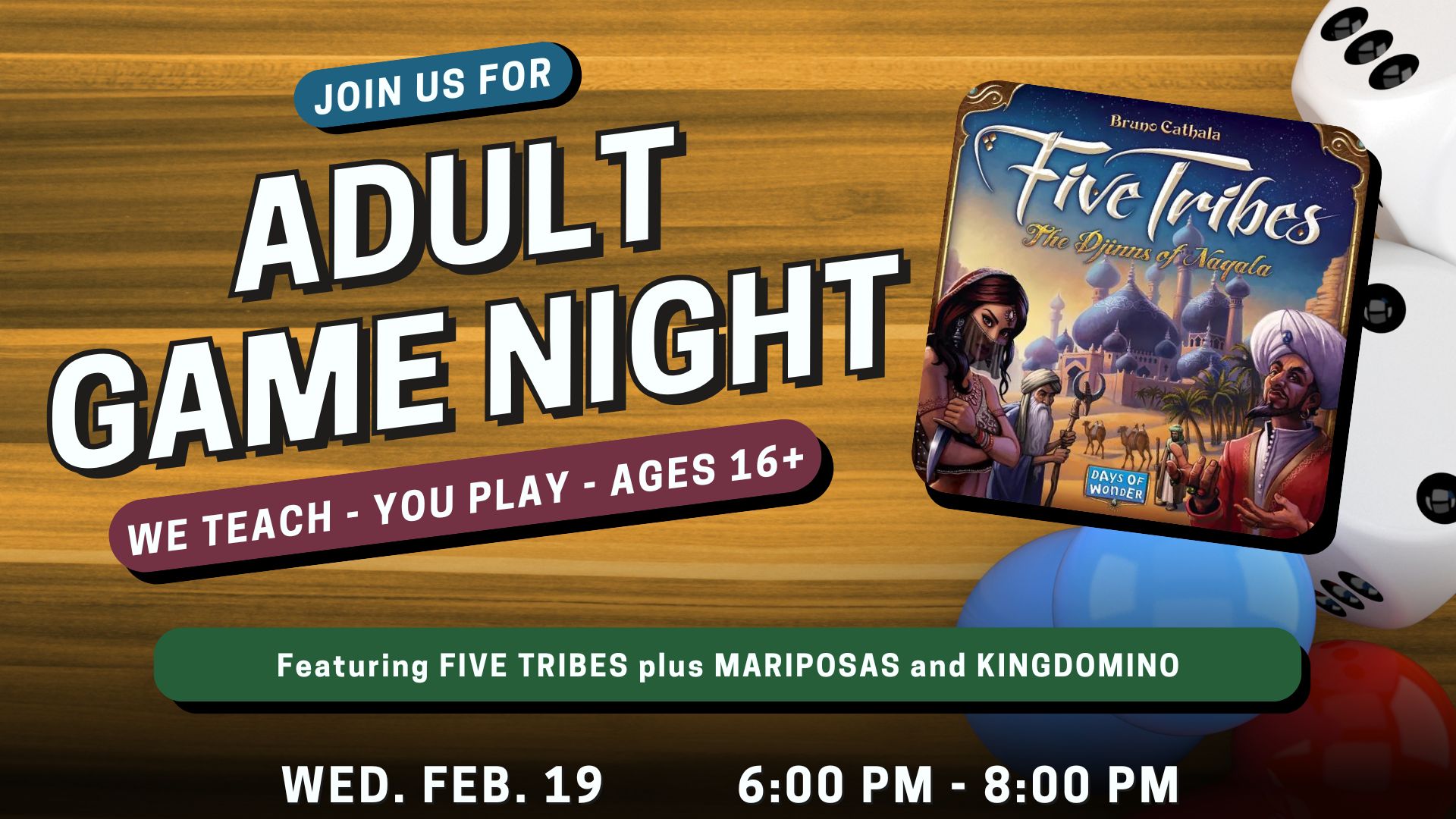 ADULT GAME NIGHT 