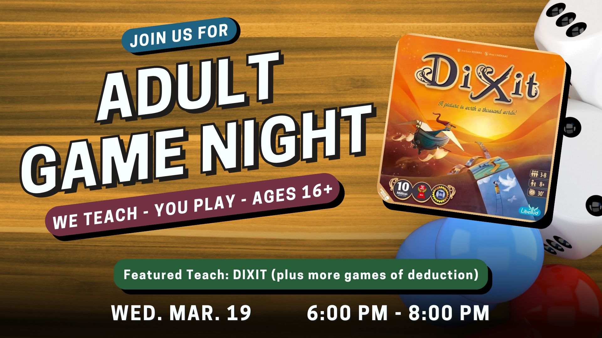 ADULT GAME NIGHT 