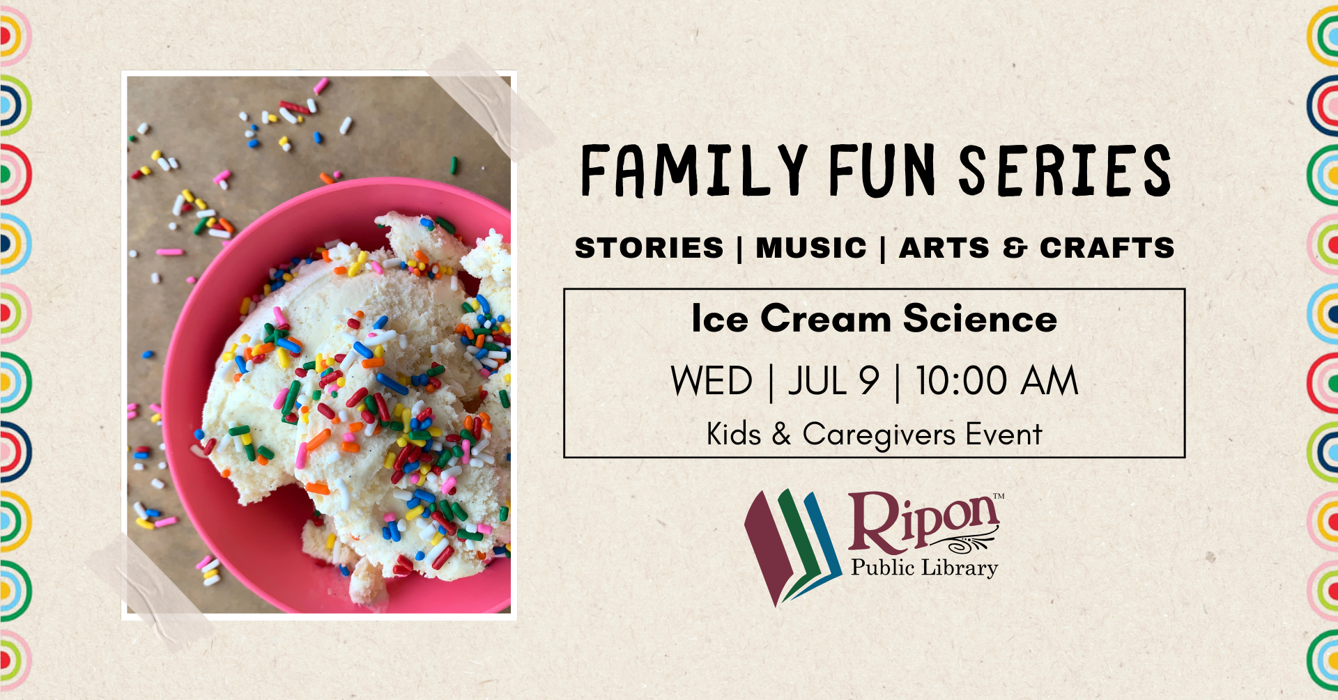 FAMILY FUN! Ice Cream Science