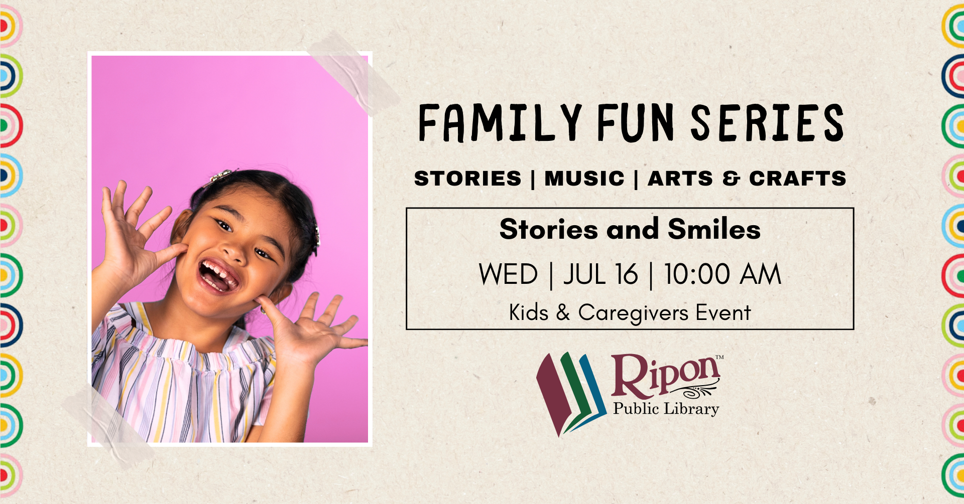 FAMILY FUN! Stories & Smiles