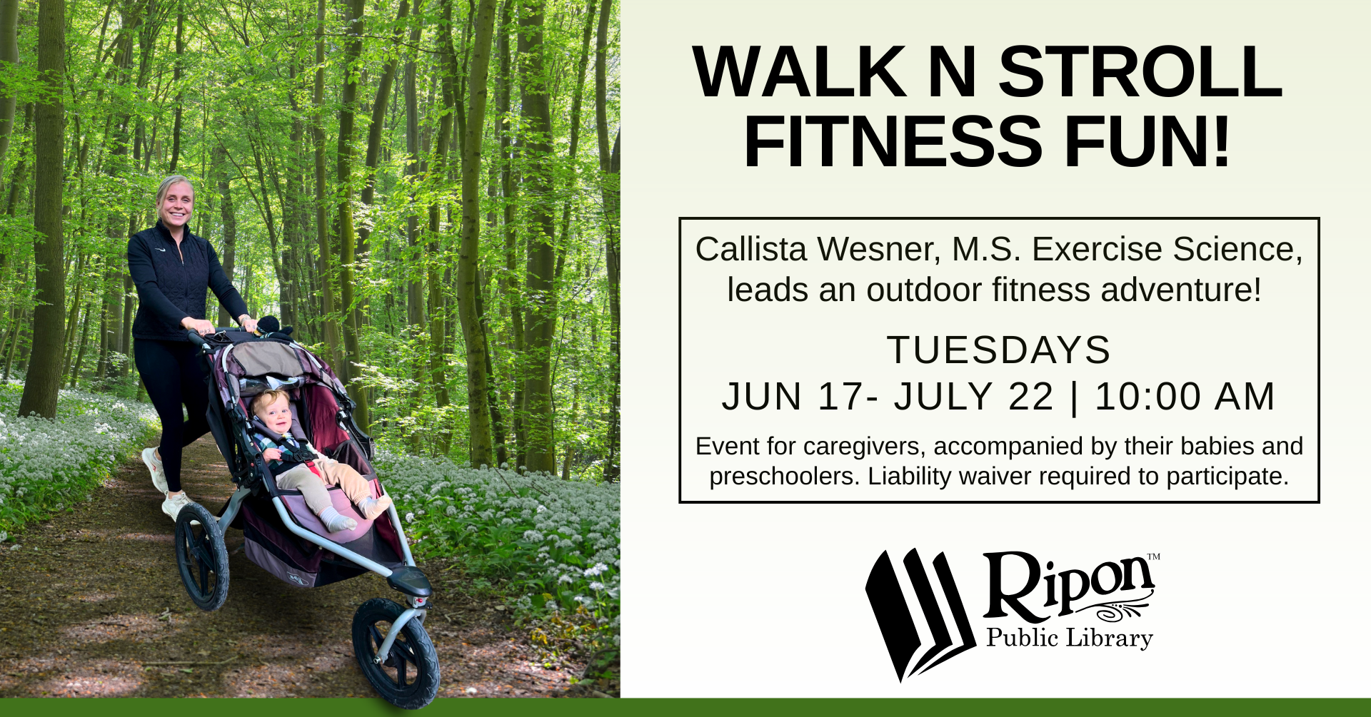 WALK N STROLL FITNESS FUN!
