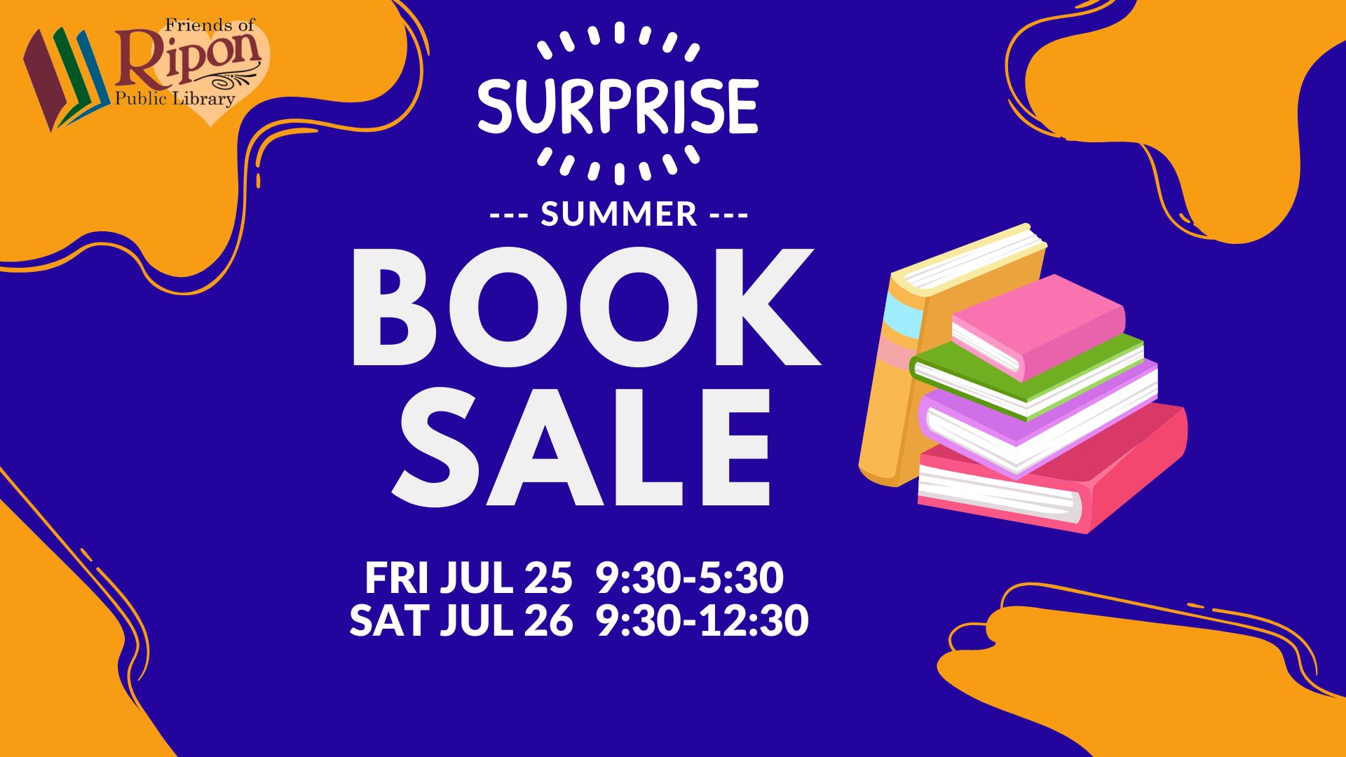 Surprise! Summer Book Sale