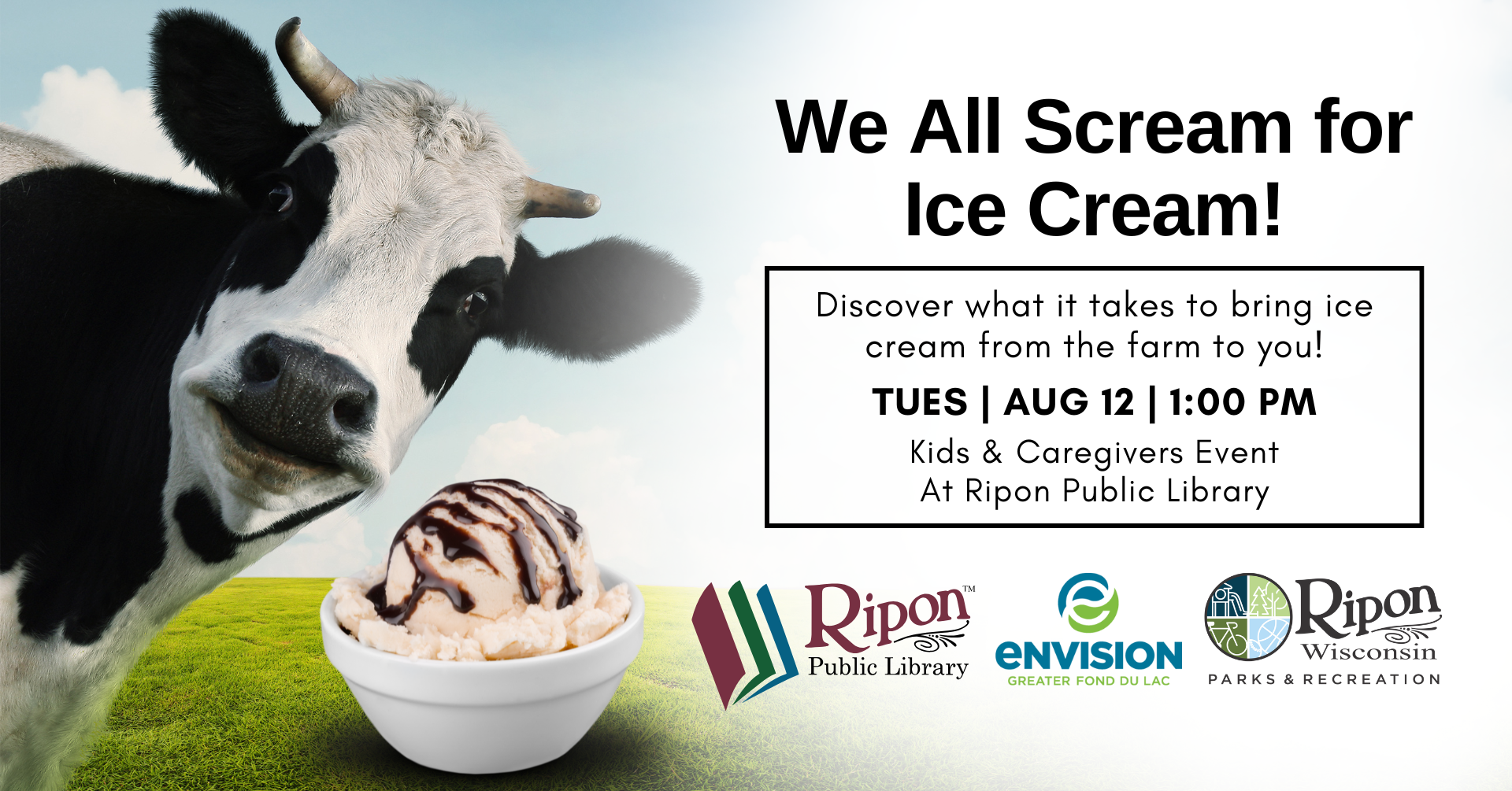 WE ALL SCREAM FOR ICE CREAM!