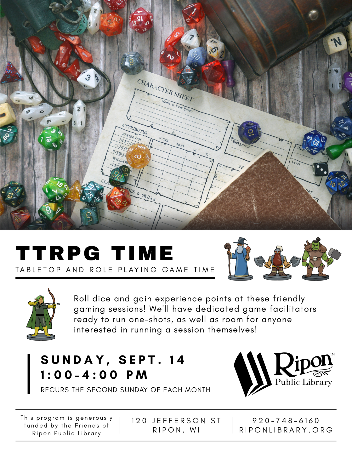 TTRPG (Tabletop and Roleplaying Game) Time