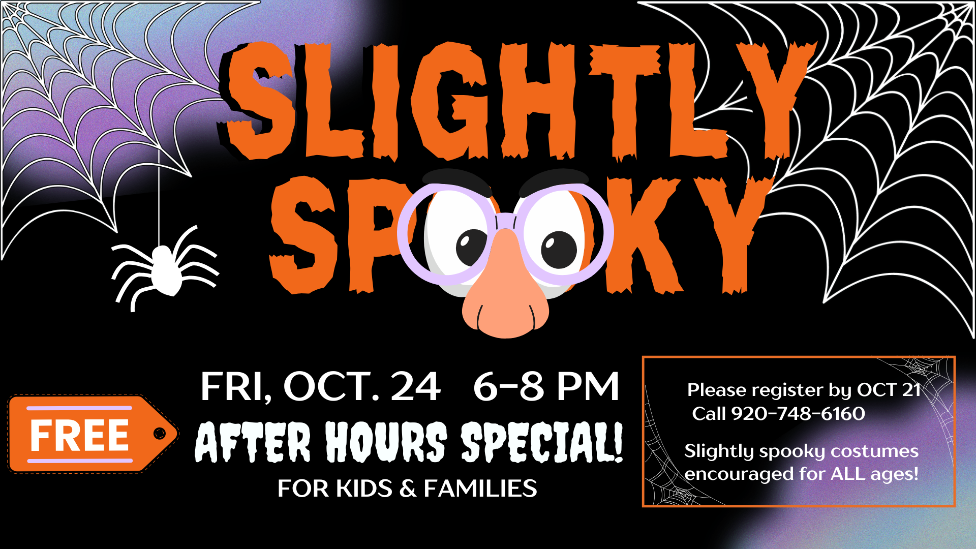 SLIGHTLY SPOOKY HALLOWEEN HOP!