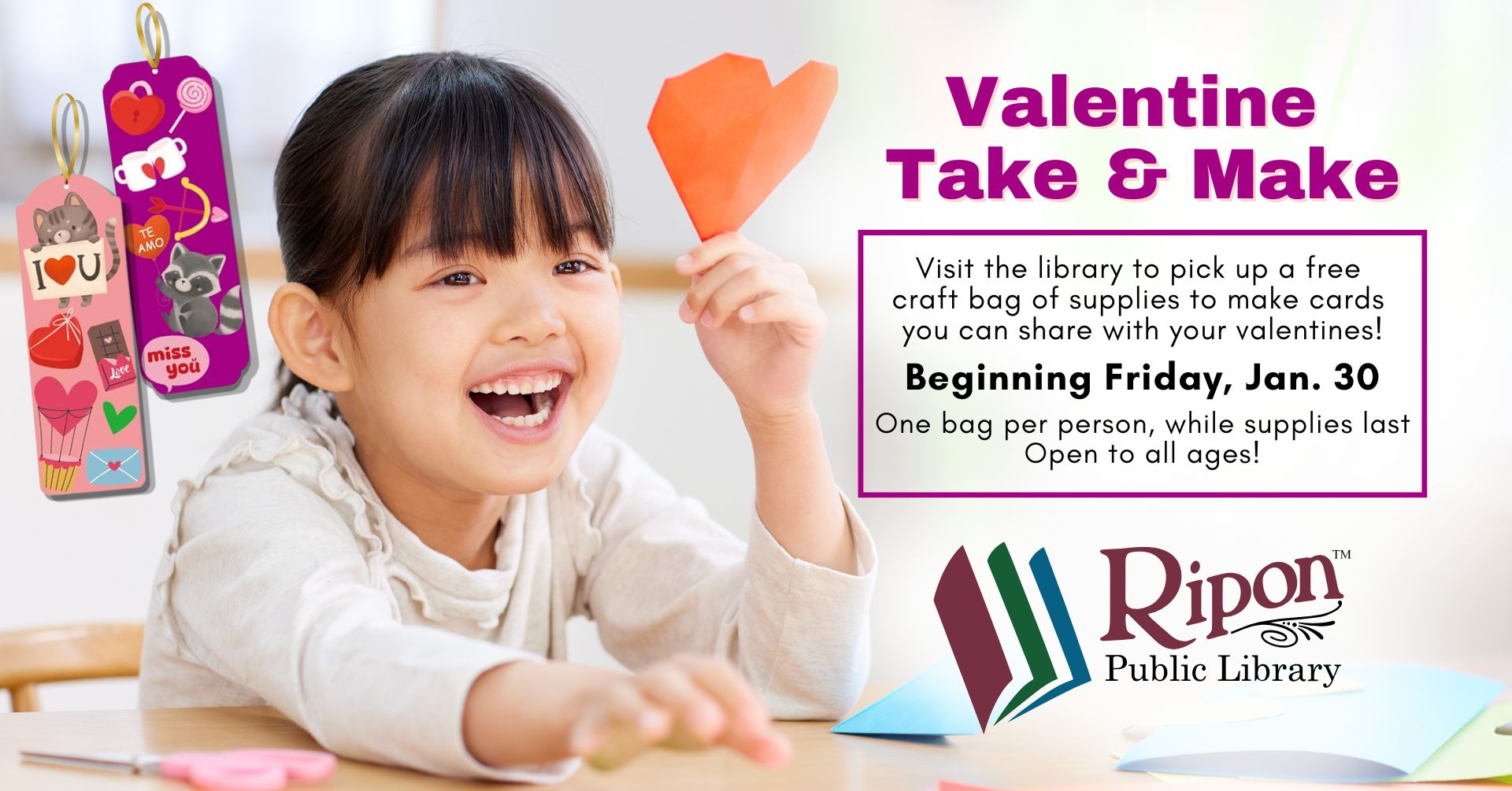 VALENTINE TAKE & MAKE