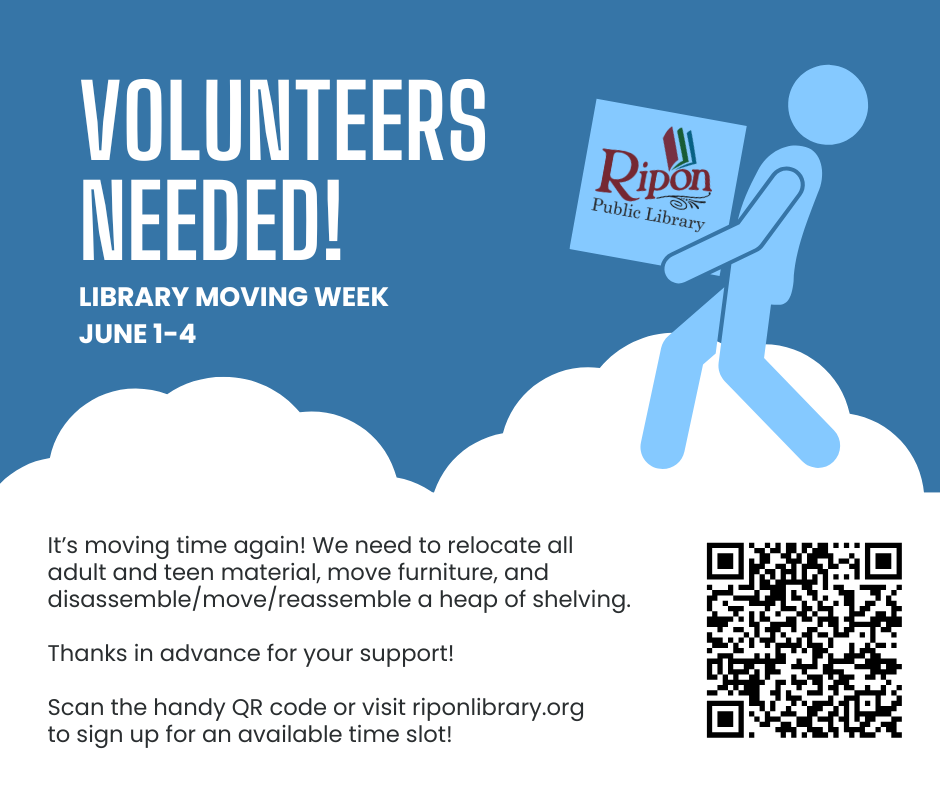 VOLUNTEERS NEEDED 