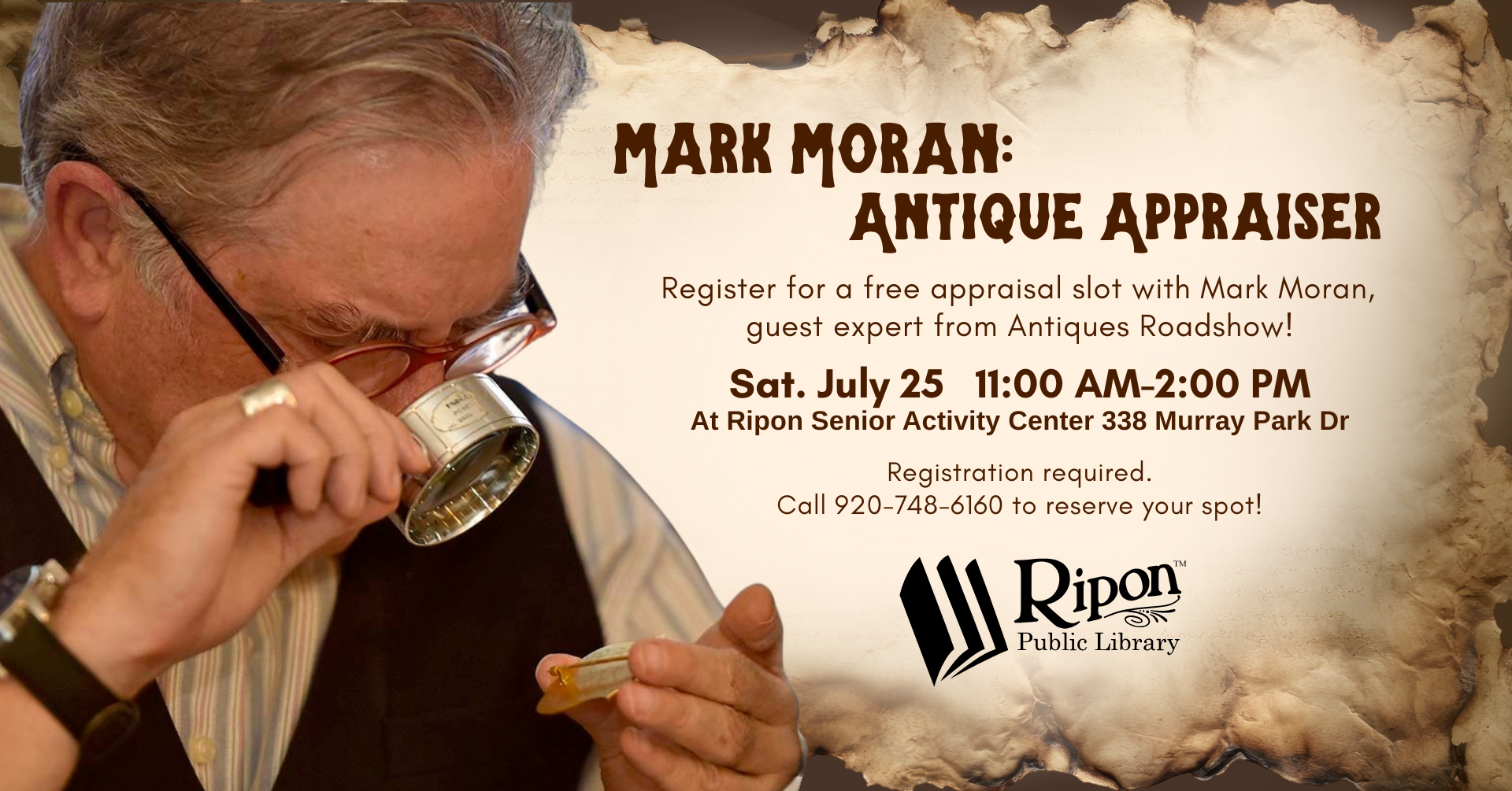 MARK MORAN: ANTIQUE APPRAISER