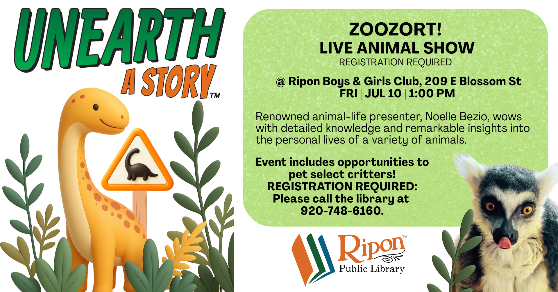 ZOOZORT: Live Animal Show!